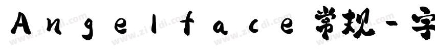 Angelface 常规字体转换